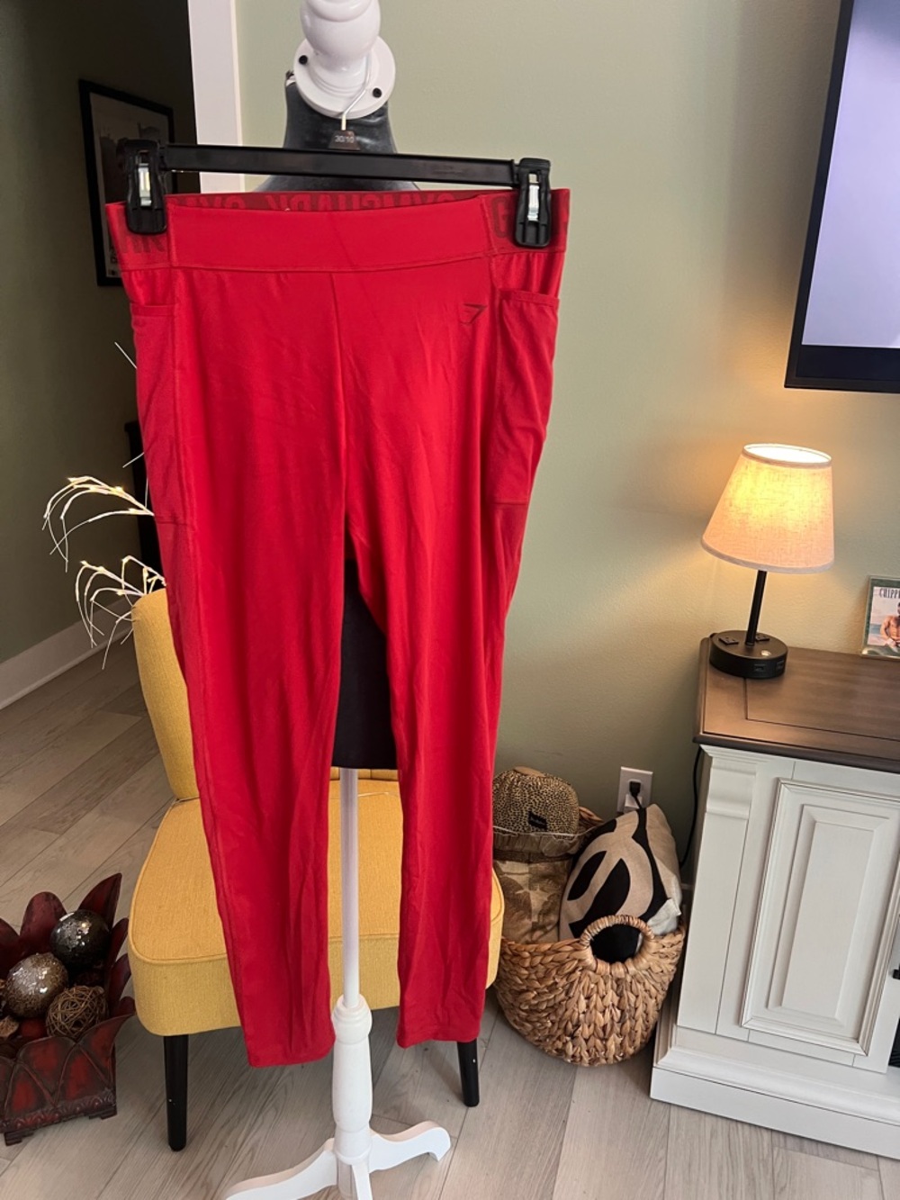 Gymshark Red Leggings
